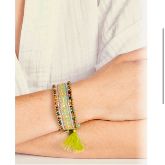 Multicolor Beaded Bracelet. - Picture 3 of 7